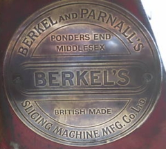 Berkel and Parnalls London Plakette